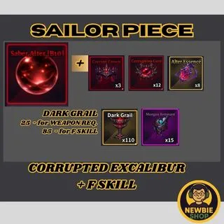 CORRUPTED EXCALIBUR ; SAILOR PIECE