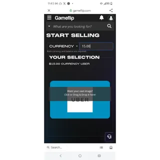 $15.00 USD Uber