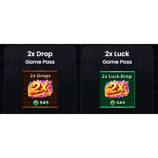 2x Drop and Luck Pass | Sailor piece