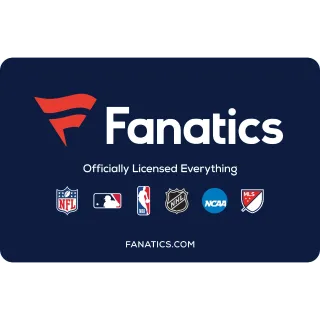 Fanatics $50 E-Gift Card