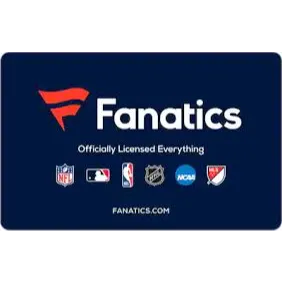 Fanatics $50 eGift Card
