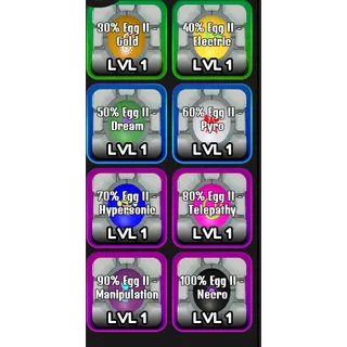 EGG SET II | ALL STAR TOWER DEFENSE