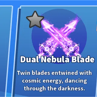 Blade ball | Dual Nebula Blade | Bladeball