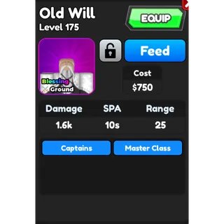Old Will | Leaderboard UNIT