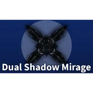 Blade ball | Dual Shadow Mirage | Bladeball