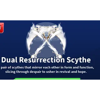 Blade ball | Dual Resurrection Scythe