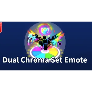 Blade ball | Dual Chroma Set Emote | Bladeball