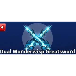 Blade ball | Dual Wonderwisp Greatsword | Bladeball