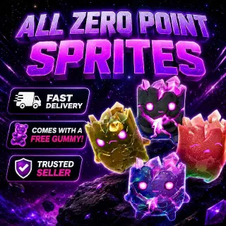 All Zero Point Sprites
