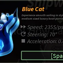 blue cat