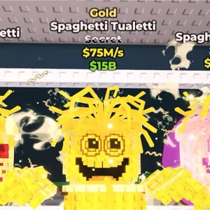 Spaghetti tualetti Gold