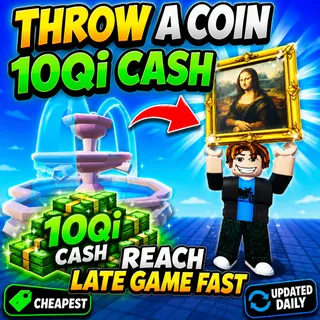 🔥10Qi Cash | Reach Late Game Fast - Throw a Coin🔥