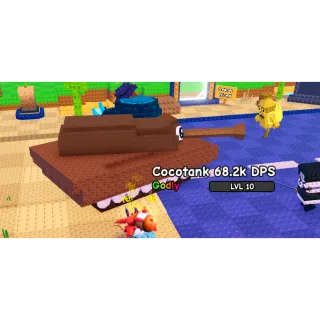 🔥Huge/Big Cocotank Plant [68.2k] (6.2kg)🔥Cheapest/Instant - Plants vs Brainrots