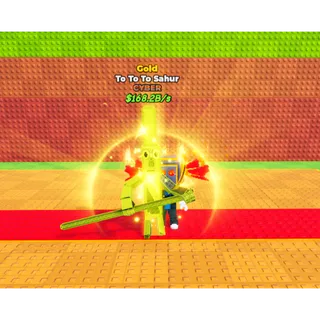 🔥To To To Sahur Gold 168.2B/s lvl 50 MAX - Be a Lucky Block🔥