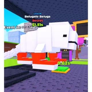 🔥Belugelo Beluga (Secret) (LVL 20) [1.51s/s]🔥Cheapest/Instant - Parkour For Brainrots