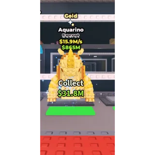 🔥Aquarino (Gold+Trait) [15.9M/s] - Steal a Brainrot🔥