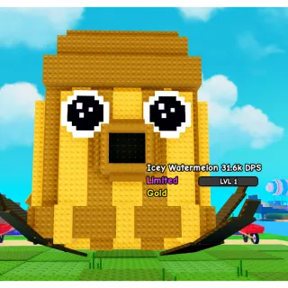 🔥Titanic Gold Icey/Ice Watermelon 11.5kg - Limited (info in description) 🔥Cheapest/Instant - Plants vs Brainrots