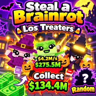 🔥2x Los Treaters (Random) - Steal a Brainrot🔥
