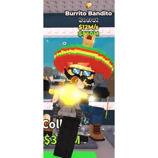 🔥Burrito Bandito (Taco) [12M/s]🔥Cheapest/Instant - Steal a Brainrot