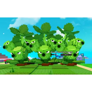 🔥3x Huge Brussel Sprouts (5kg-5.2kg)🔥Cheapest/Instant - Plants vs Brainrots