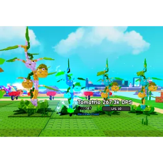 🔥4x Tomatrio (259.8k-267.3k DMG)🔥Cheapest/Instant - Plants vs Brainrots