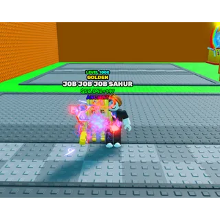 🔥Job Job Job Sahur Golden | Ancient | Level 1000 MAX - Swing Obby For Brainrots🔥