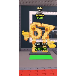 🔥67 (Gold) [9.3M/s]🔥Cheapest/Instant - Steal a Brainrot