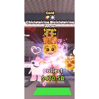 🔥Chicleteirina Bicicleteirina (Gold+Taco+Disco) [29M/s]🔥Cheapest/Instant - Steal a Brainrot