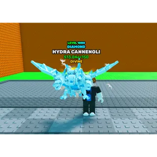 🔥Hydra Cannenoli  |💎Diamond💎| Divine | Level 1000 MAX - Swing Obby For Brainrots🔥