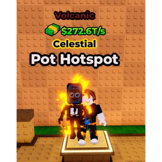 🔥Pot Hotspot (🌋Volcanic🌋) (272.6T/s) - Kick a Lucky Block🔥