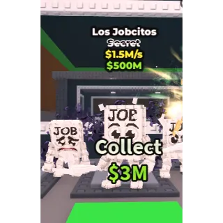 🔥Los Jobcitos [1.5M/s]🔥Cheapest/Instant - Steal a Brainrot