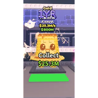 🔥Flancito (Gold) [25.3M/s] - Steal a Brainrot🔥