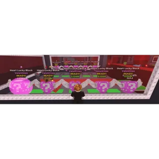 🔥10x Heart Lucky Blocks🔥Cheapest/Instant - Steal a Brainrot