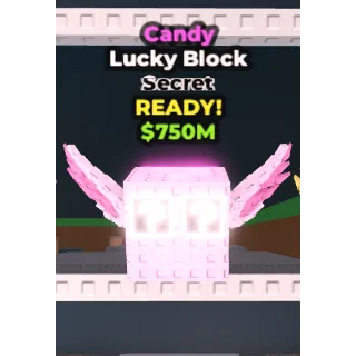 🔥Secret Lucky Block (Candy)🔥Cheapest/Instant - Steal a Brainrot