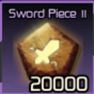 🔥20,000x Sword Piece 2 | Not Duped - Broken Blade🔥