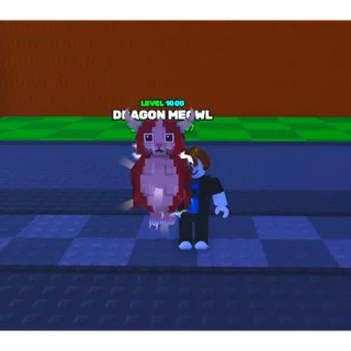 🔥Dragon Meowl |🟢Emerald🟢| | NEW Divine | Level 1000 MAX - Swing Obby For Brainrots🔥