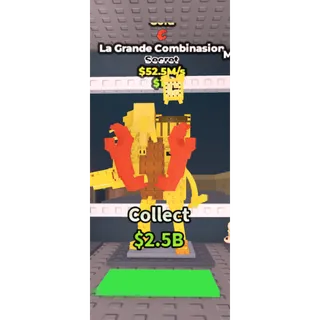 🔥La Grande Combinasion (Gold) [52.5M/s] - Steal a Brainrot🔥