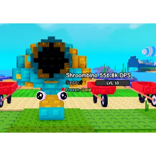 🔥Shroombino Frozen-Gold 556.8k DPS (info in description) 🔥Cheapest/Instant - Plants vs Brainrots