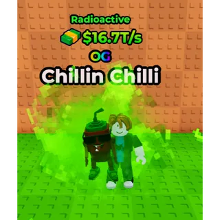 🔥Chillin Chilli (Radioactive) (16.7T/s) (LVL 73) - Kick a Lucky Block🔥