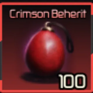 🔥100x Crimson Beherit | Tradeable | Not Duped - Broken Blade🔥