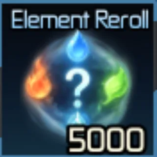 🔥5000x Element Reroll | Not Duped - Broken Blade🔥