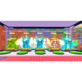 🔥Divine Elephant | Divine | LVL 150-155 🔥Cheapest/Instant - Cut Grass For Brainrots