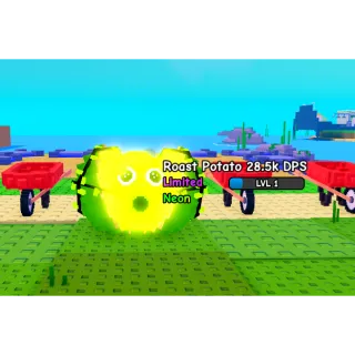 🔥Neon Roast Potato 1.9kg - Limited (info in description) 🔥Cheapest/Instant - Plants vs Brainrots