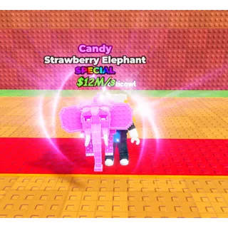 🔥Strawberry Elephant (🍭Candy🍭) - Be a Lucky Block🔥