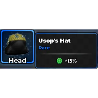 🔥Usop's Hat (Head Gear) - Anime Dice🔥