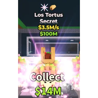 🔥Los Tortus (Disco+Taco) [3.5M/s]🔥Cheapest/Instant - Steal a Brainrot