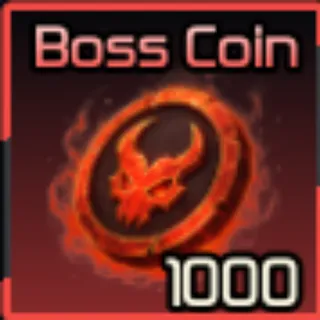 🔥1000x Boss Coins | Not Duped - Broken Blade🔥