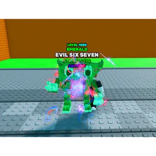 🔥Evil Six Seven (67) Emerald | Ancient | Level 1000 MAX - Swing Obby For Brainrots🔥