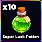 🔥10x Super Luck Potion - Roll Anime To Fight🔥