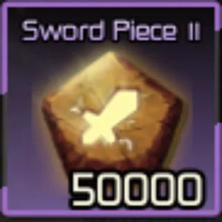 🔥50,000x Sword Piece 2 | Not Duped - Broken Blade🔥